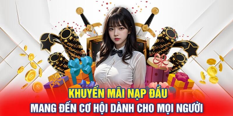 Xin88 mang khuyến mãi nạp đầu chào mừng hội viên mới